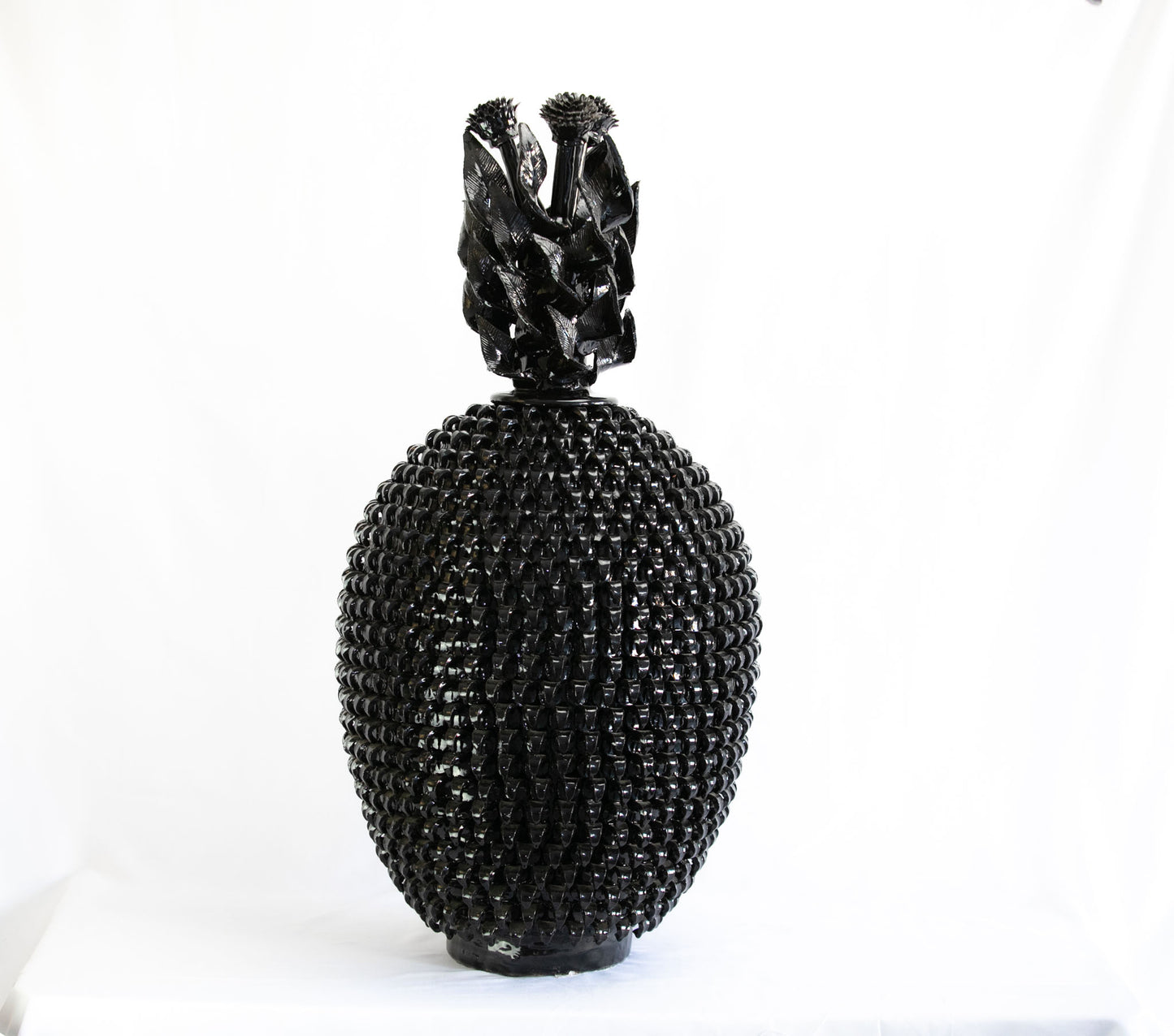 piña hoja doblada